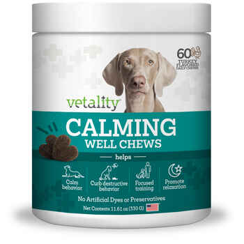 TevraPet Vetality Calming Chews for Dogs 60 ct product detail number 1.0