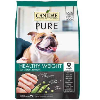 Canidae PURE Grain Free Dry Dog Food for Weight Management with Chicken 12 lb bag product detail number 1.0