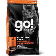 Petcurean GO! Grain Free Skin & Coat Care Salmon Recipe Dry Cat Food-product-tile