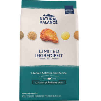 Natural Balance® L.I.D. Limited Ingredient Diets® Chicken & Brown Rice Formula Dry Dog Food 24 lb product detail number 1.0