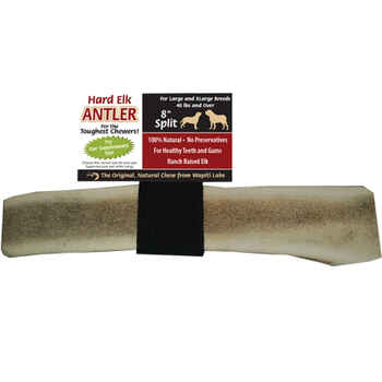 Elk Antlers for Dogs Large 8" Split Chew product detail number 1.0