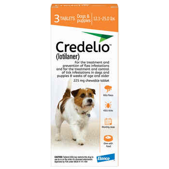 Credelio Chewable Tablet 12-25 lbs 3 pk product detail number 1.0