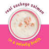 Friskies Lil' Soups with Sockeye Salmon in a Velvety Chicken Broth Cat Food Compliment Topper 1.2 oz - Case of 8