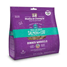 Stella & Chewy's Sea-licious Salmon & Cod Dinner Morsels Freeze-Dried Raw Cat Food-product-tile