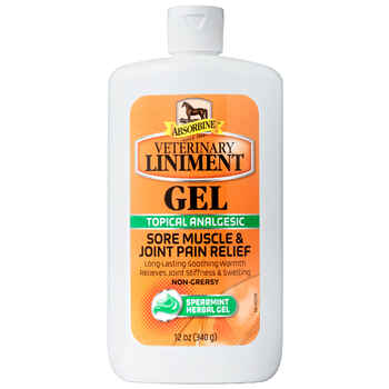 Absorbine Veterinary Liniment Gel 12 oz product detail number 1.0