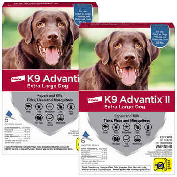 K9 Advantix II 12pk Blue Dog Over 55 lbs product detail number 1.0