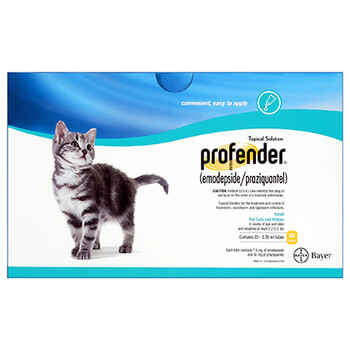 Profender Cat Dewormer Cat/Kitten 0.35 ml Small single dose product detail number 1.0