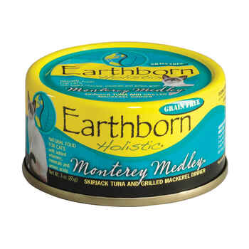 Earthborn Holistic Monterey Medley Grain Free Wet Cat Food 3 oz Cans - Case of 24 product detail number 1.0