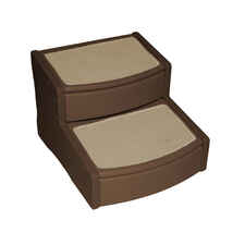 Pet Gear Easy Step II Dog & Cat Stairs with 2 Steps EXTRA WIDE - Chocolate-product-tile