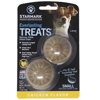 Starmark Everlasting Chicken Flavored Dental Chew Treats 2-Pack Small product detail number 1.0
