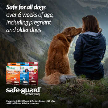 Safe-Guard Canine Dewormer Three 4 Gram Packages
