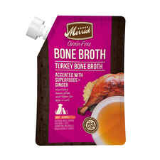 Merrick Grain Free Turkey Bone Broth Wet Dog Food Topper-product-tile