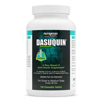 Nutramax Dasuquin Joint Health Supplement - With Glucosamine, Chondroitin, ASU, Boswellia Serrata Extract, Green Tea Extract Small to Medium Dogs,150 Chewable Tablets product detail number 1.0