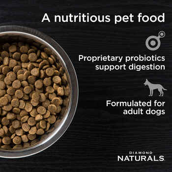 Diamond Naturals Adult Dog Beef Meal & Rice Formula Dry Dog Food - 40 lb Bag