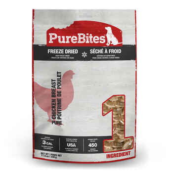 PureBites Freeze-Dried Dog Treats Chicken Breast 8.6 oz product detail number 1.0