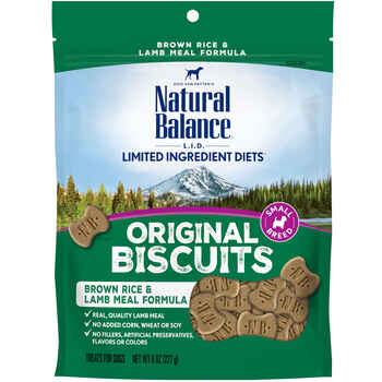Natural Balance L.I.D. Limited Ingredient Diets Treats Brown Rice & Lamb Small Breed 8 oz product detail number 1.0