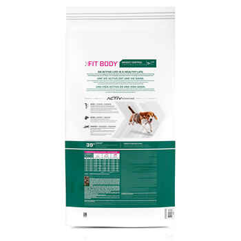 Eukanuba Fit Body Weight Control Medium Breed Dry Dog Food 15 lb Bag