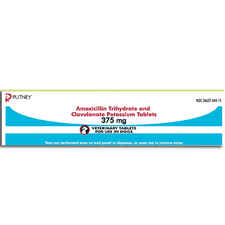 Amoxicillin Trihydrate and Clavulanate Potassium Tablets 375 mg (sold per tablet)-product-tile