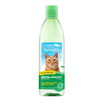 TropiClean Fresh Breath Oral Care Water Additive for Cats 16 oz product detail number 1.0