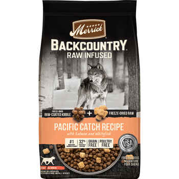 Merrick Backcountry Raw Infused Grain Free Pacific Catch Dry Dog Food 4-lb product detail number 1.0