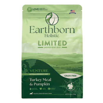 Earthborn Holistic Limited Ingredient Diet Venture Turkey Meal & Pumpkin Grain Free Dry Dog Food 4 lb Bag product detail number 1.0