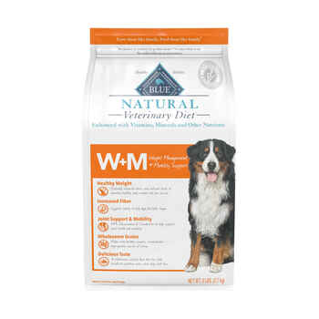 BLUE Natural Veterinary Diet W+M Weight Management + Mobility Support Dry Dog Food 6 lbs product detail number 1.0