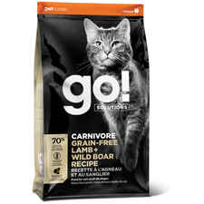 Petcurean GO! Solutions Carnivore Grain Free Lamb & Wild Boar Recipe Dry Cat Food-product-tile