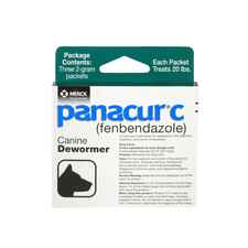 Panacur C Canine Dewormer Three 2 Gram Packages-product-tile