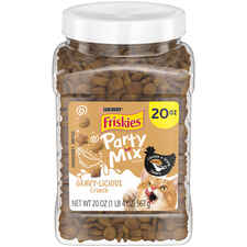 Friskies Party Mix Gravylicious Crunch Chicken & Gravy Flavors Cat Treats-product-tile