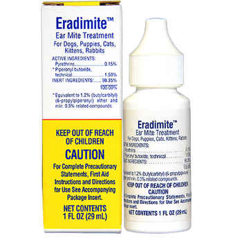 Eradimite Ear Mite Treatment 1 oz product detail number 1.0