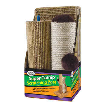 Four Paws Super Catnip Carpet and Sisal Scratching Post Scratching Post product detail number 1.0