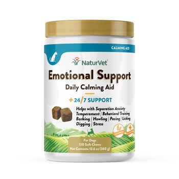 NaturVet Emotional Support Soft Chews Calming Supplement for Dogs120 ct product detail number 1.0