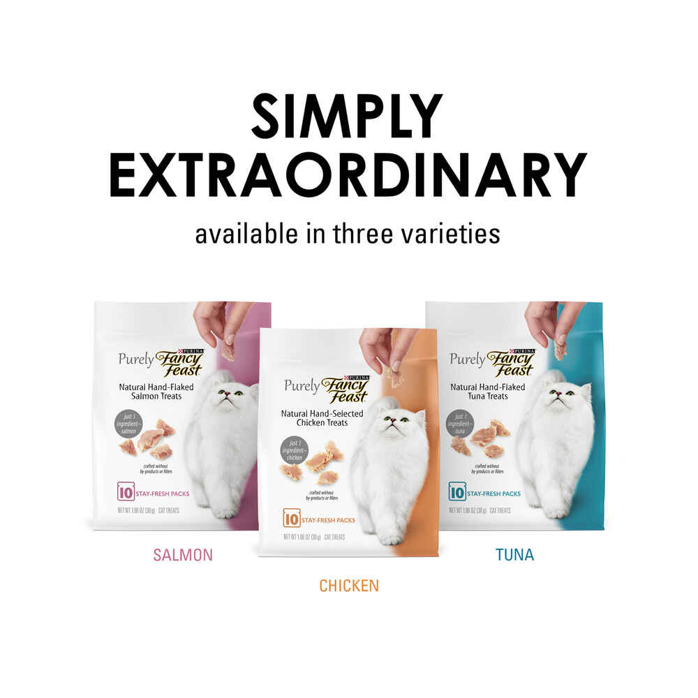 Fancy Feast Purely Natural Hand-Selected Chicken Cat Treats