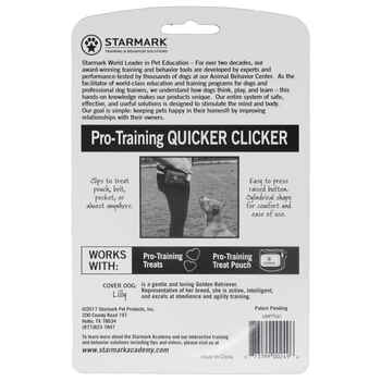 Starmark Pro-Training Quicker Clicker Training Clicker