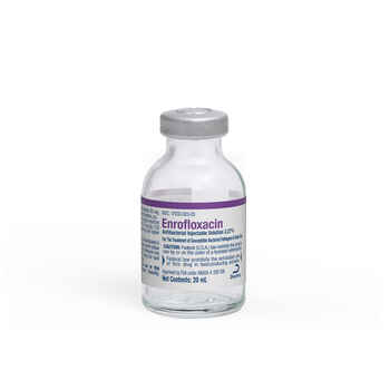 Enrofloxacin Antibacterial Injectable Solution 2.27%, 20mL vial product detail number 1.0