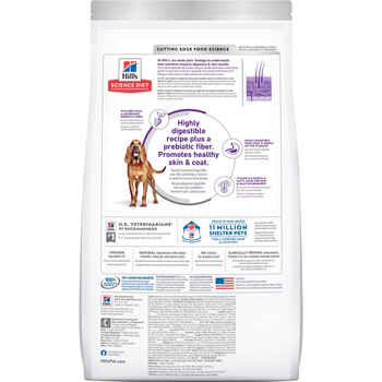 Hill's Science Diet Adult Sensitive Stomach & Skin Large Breed Chicken & Barley Dry Dog Food - 30 lb Bag