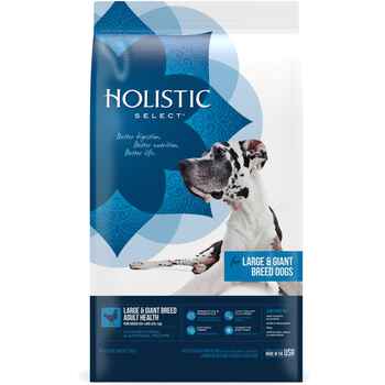 Holistic Select Large & Giant Breed Adult Health Chicken Meal & Oatmeal Dry Dog Food - 30 lb Bag product detail number 1.0