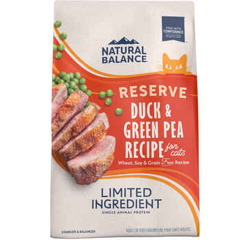 Natural Balance® Limited Ingredient Grain Free Green Pea & Duck Recipe Dry Cat Food 4 lb product detail number 1.0