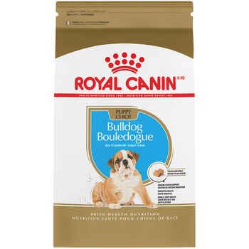Royal Canin Breed Health Nutrition Bulldog Puppy Dry Dog Food - 6 lb Bag product detail number 1.0