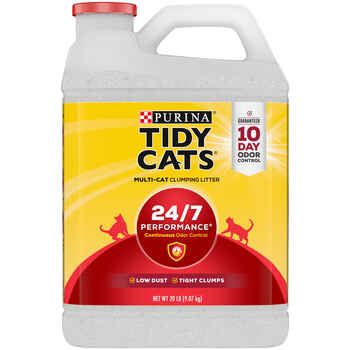 Tidy Cats 24/7 Performance Clumping Multi Cat Litter 20-lb Jug product detail number 1.0