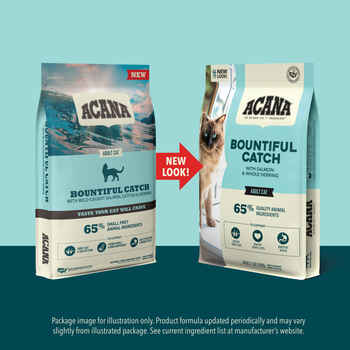ACANA Bountiful Catch Dry Cat Food 4 lb Bag