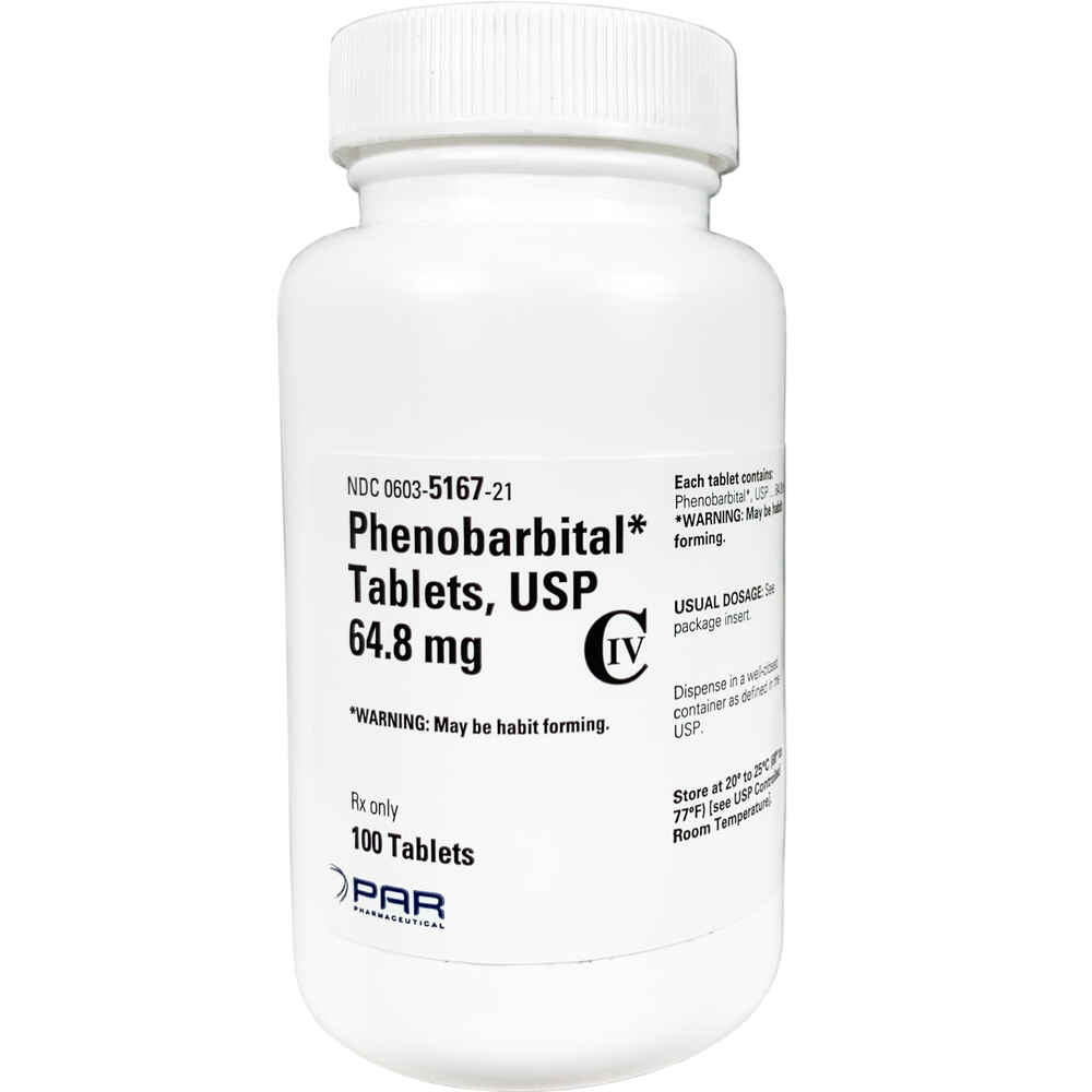 Phenobarbital Tablets 64 8 Mg Sold Per Tablet 1800petmeds