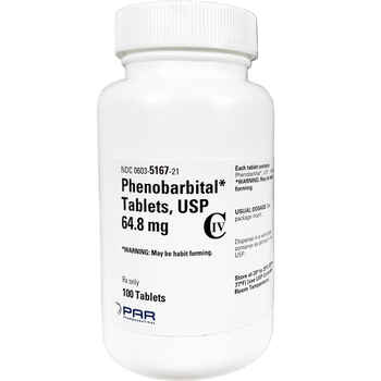 Phenobarbital Tablets 64.8 mg (sold per tablet) product detail number 1.0