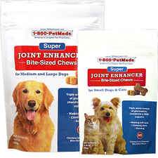 Super Joint Enhancer Bite-Sized Chews Small Dogs & Cats 60 ct-product-tile
