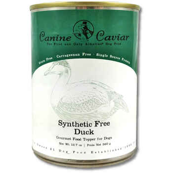 Canine Caviar Grain Free Synthetic Free Duck Recipe Canned Food 12.7oz, case of 12 product detail number 1.0