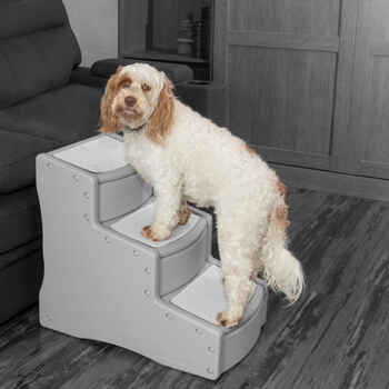 Pet Gear Easy Step III Dog & Cat Stairs with 3 Steps - Tan