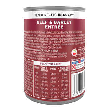 Purina ONE SmartBlend Tender Cuts in Gravy Adult Canned Dog Food
