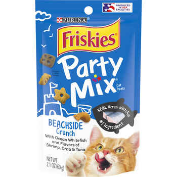 Friskies Party Mix Beachside Crunch Cat Treats 2.1 oz Pouch product detail number 1.0