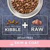 Instinct Raw Boost Skin & Coat Health Grain-Free Real Chicken Recipe High Protein Freeze-Dried Raw Dry Dog Food - 18 lb Bag