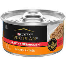 Purina Pro Plan Adult Healthy Metabolism Chicken Entree in Gravy Wet Cat Food -product-tile